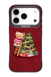 Christmas Bear (Burgundy) - Apple iPhone 17 Pro