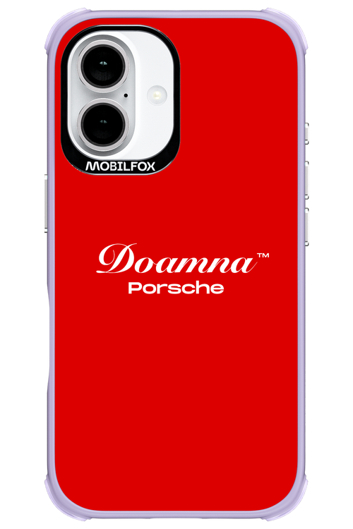 Doamna Porsche (red) - Apple iPhone 16