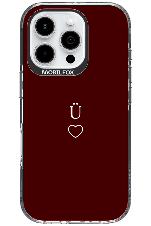 U Burgundia II 2.0 - Apple iPhone 16 Pro