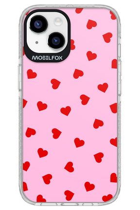 Sprinkle Heart Pink - Apple iPhone 14