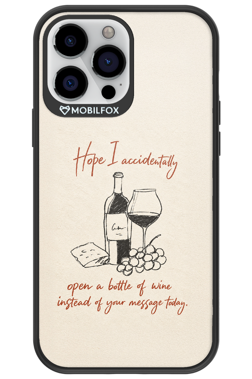 Bottle of wine 2.0 - Apple iPhone 13 Pro Max