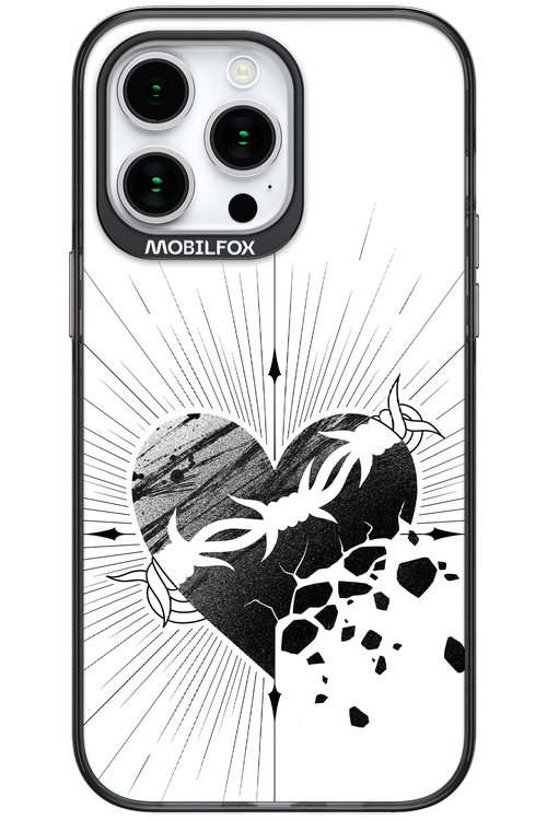 Fekete Szív 2.0 - Apple iPhone 15 Pro Max