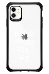 Need M3 Transparent White - Apple iPhone 11