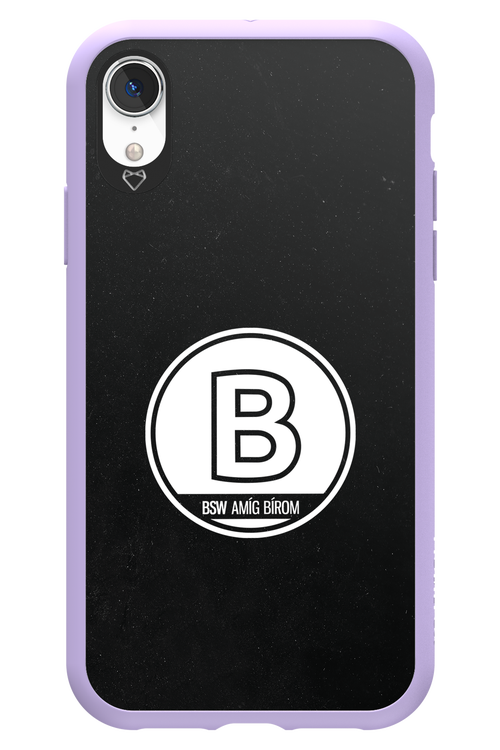 Amig bírom Black - Apple iPhone XR