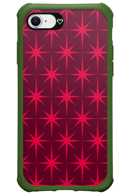 Burgundy Starss - Apple iPhone SE 2022