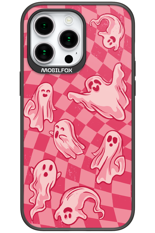 Strawberry Ghosts - Apple iPhone 15 Pro Max