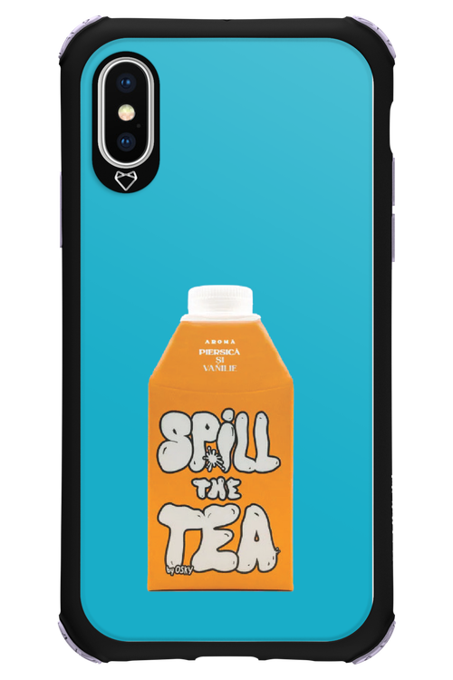 Yellow Splash - Apple iPhone X