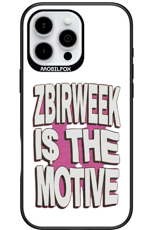Motive (white) 2.0 - Apple iPhone 16 Pro Max