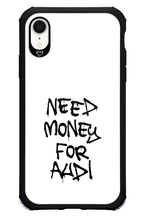 Need Money For Audi Black - Apple iPhone XR