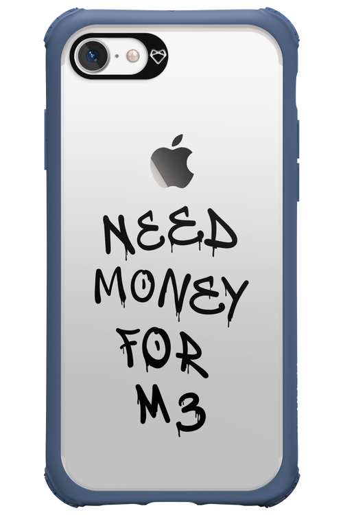 Need M3 Transparent Black - Apple iPhone 7