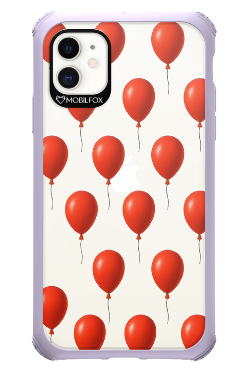 Red Balloons - Apple iPhone 11