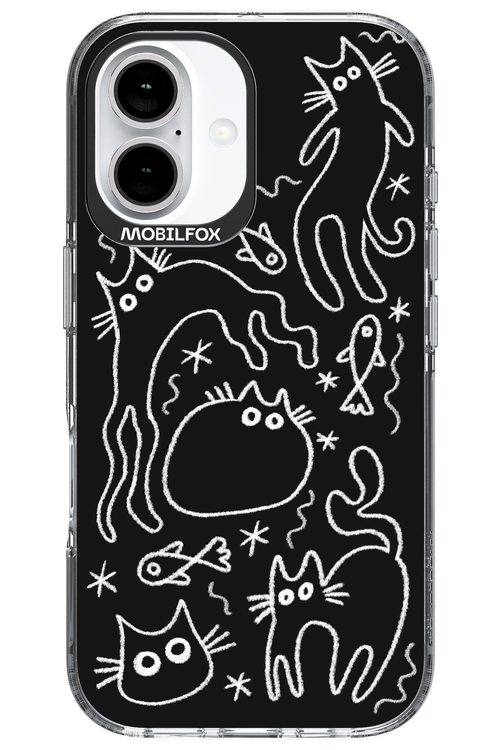 CHALK_CATS 2.0 - Apple iPhone 16