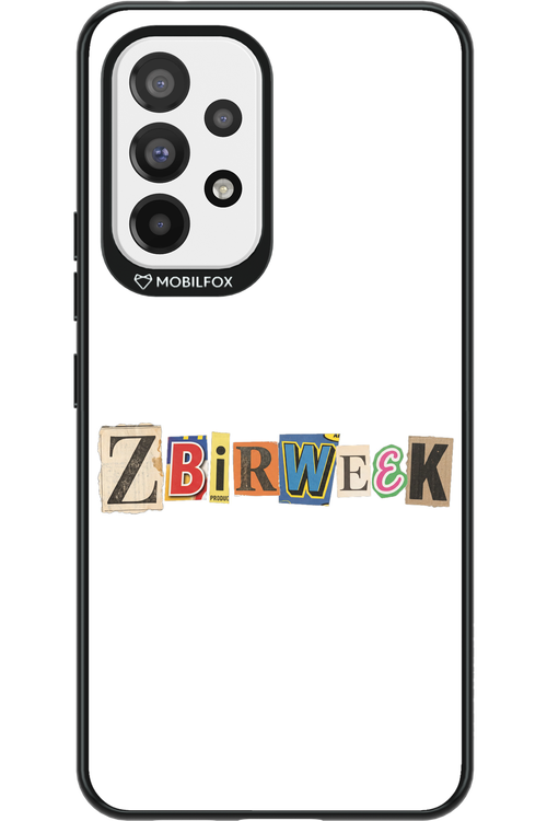 Zbirweek (white) 2.0 - Samsung Galaxy A53