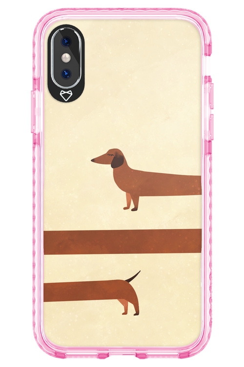 Stretchy Dog - Apple iPhone X