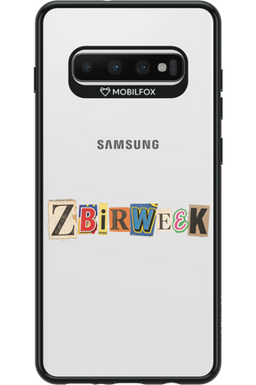 Zbirweek (transparent) 2.0 - Samsung Galaxy S10+