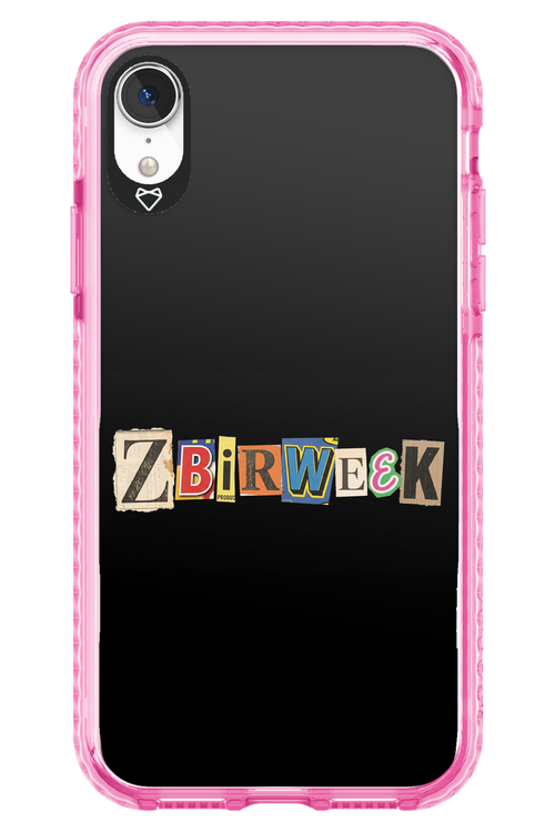 Zbirweek (black) 2.0 - Apple iPhone XR