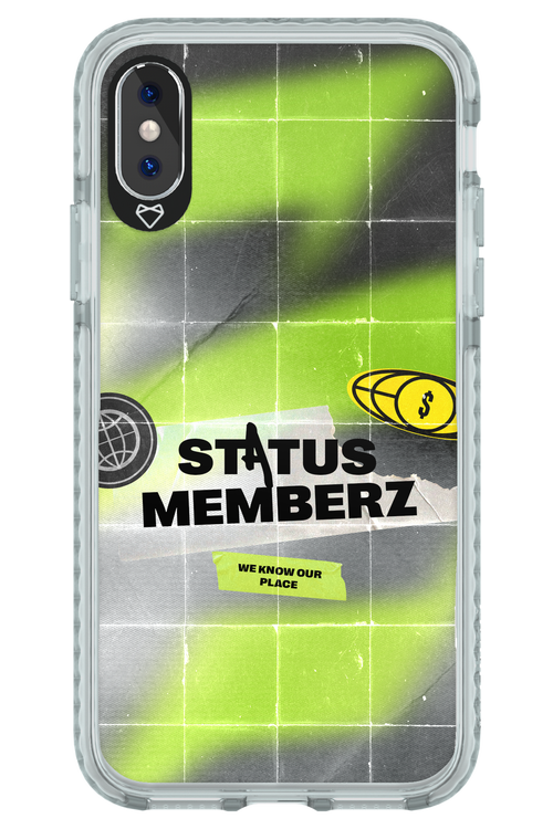Status Memberz - Apple iPhone X