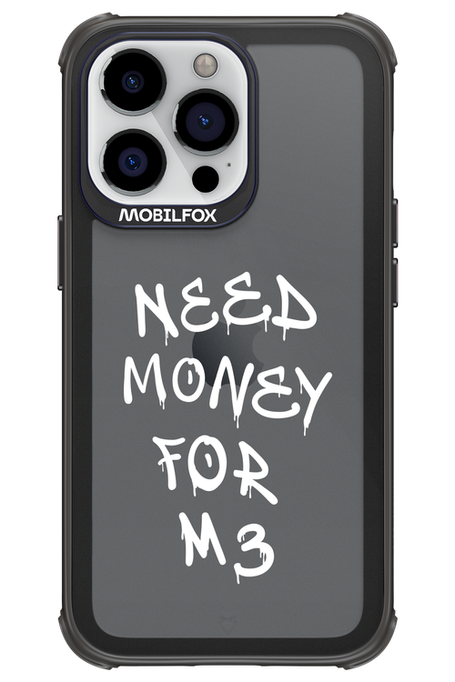 Need M3 Transparent White - Apple iPhone 13 Pro