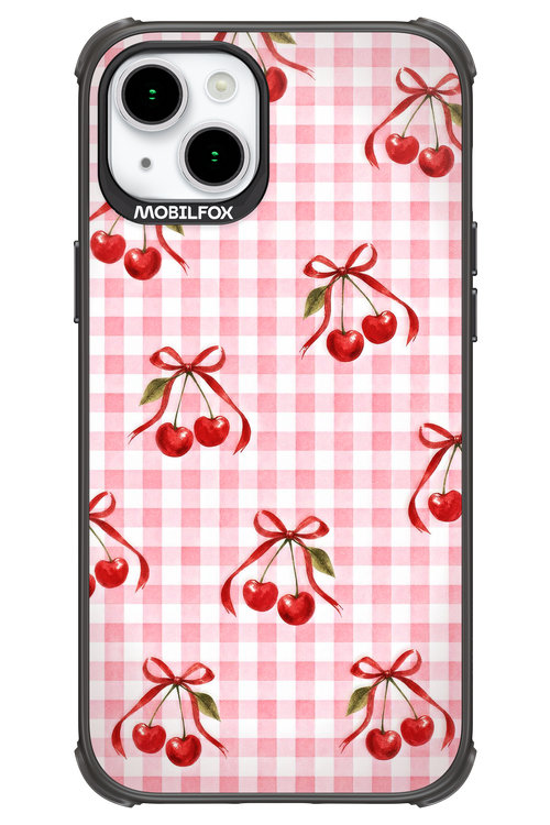 Pink Cherry Checked 2.0 - Apple iPhone 15 Plus