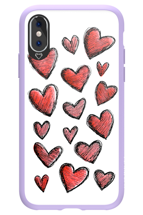 Red Love - Apple iPhone XS