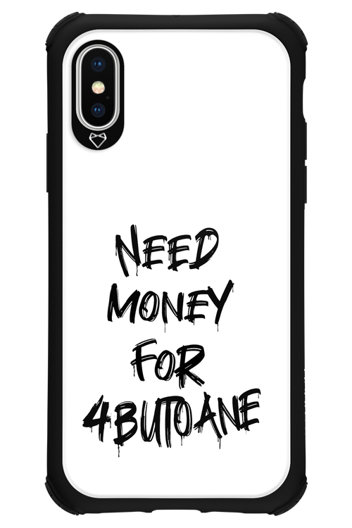 Need Money For Butoane Black - Apple iPhone X