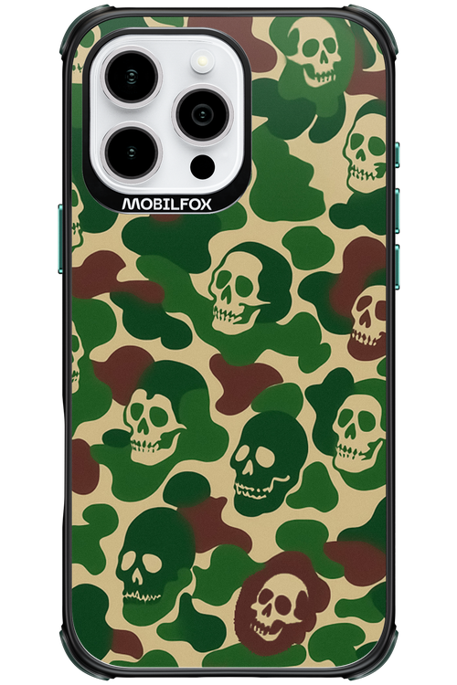Camo Skull - Apple iPhone 16 Pro Max