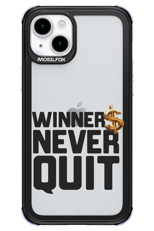 Winners Never Quit - Apple iPhone 15 Plus