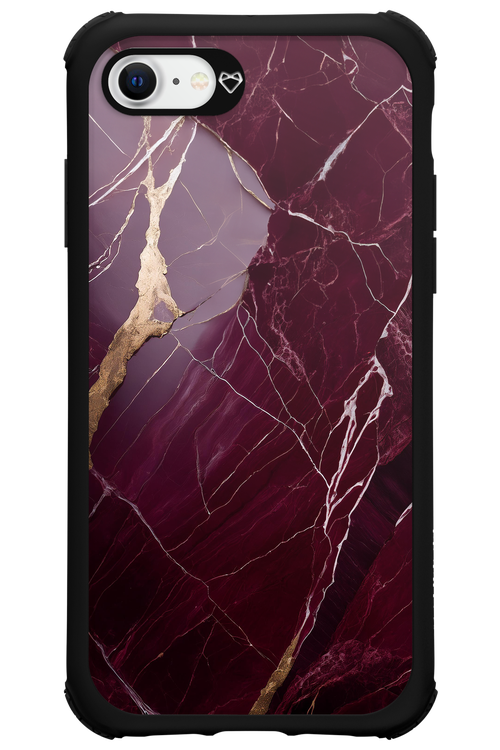 Burgundy Marble 2.0 - Apple iPhone SE 2020