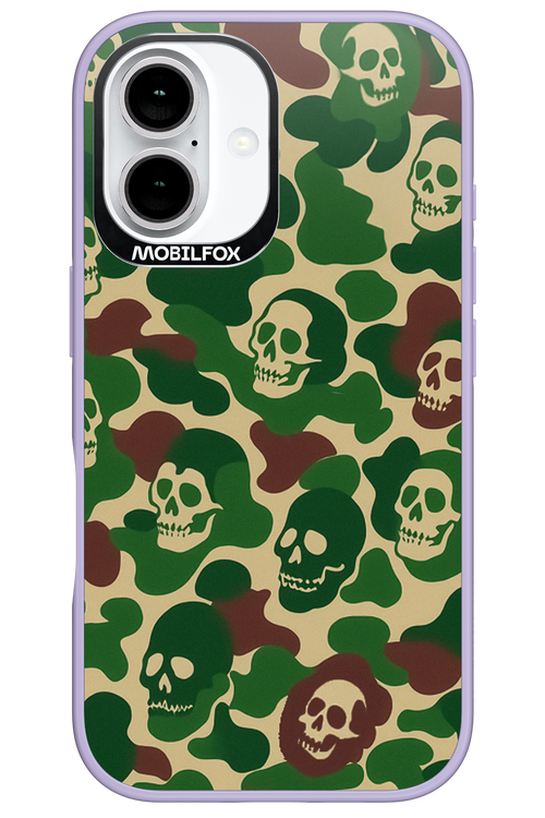 Camo Skull - Apple iPhone 16