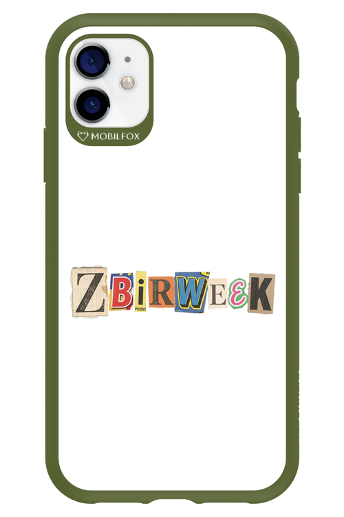 Zbirweek (white) 2.0 - Apple iPhone 11
