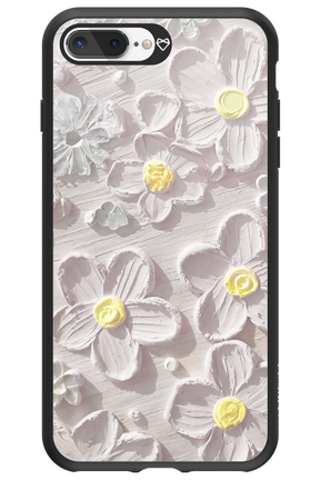 White Flowers - Apple iPhone 8 Plus