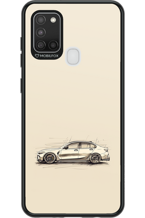Sketch Car - Samsung Galaxy A21 S