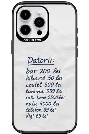 The List - Apple iPhone 16 Pro Max