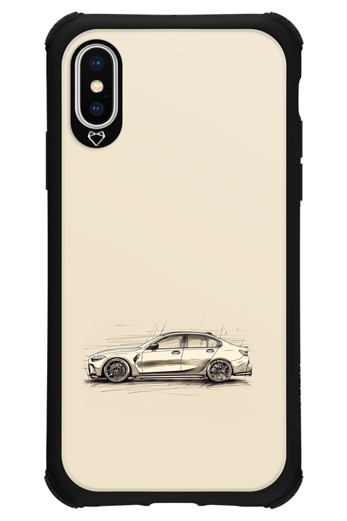Sketch Car - Apple iPhone XS
