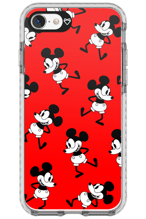 Iconic Mouse (red pattern) - Apple iPhone SE 2020