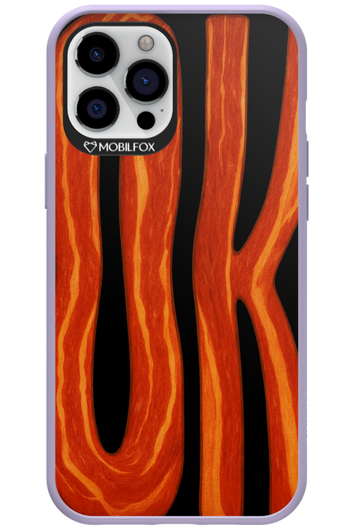 OK (Black-Red) - Apple iPhone 12 Pro Max