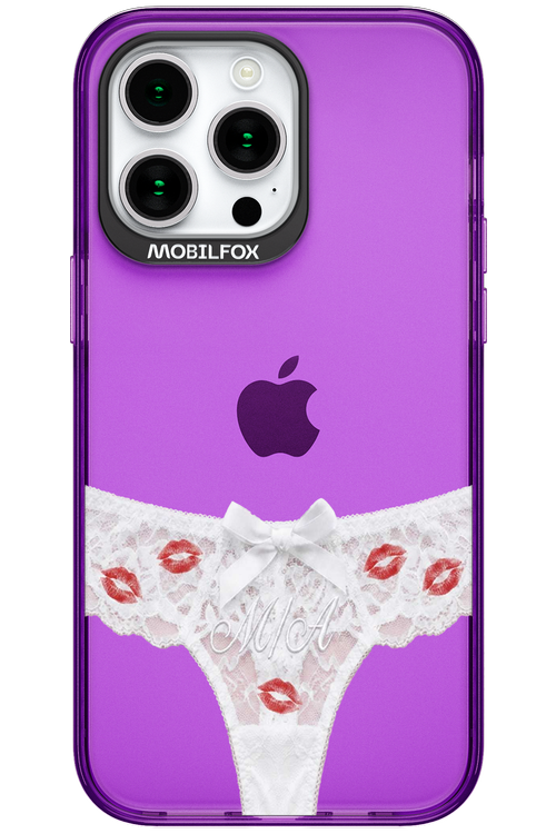 White Panties Transparent 2.0 - Apple iPhone 15 Pro Max