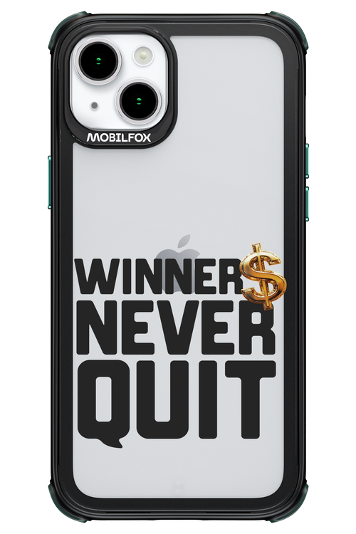 Winners Never Quit - Apple iPhone 15 Plus