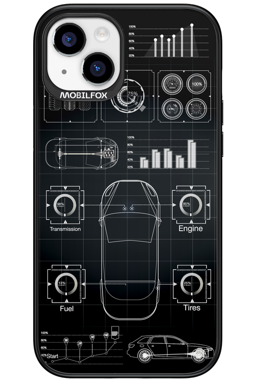 Cyber Grid 2.0 - Apple iPhone 15 Plus