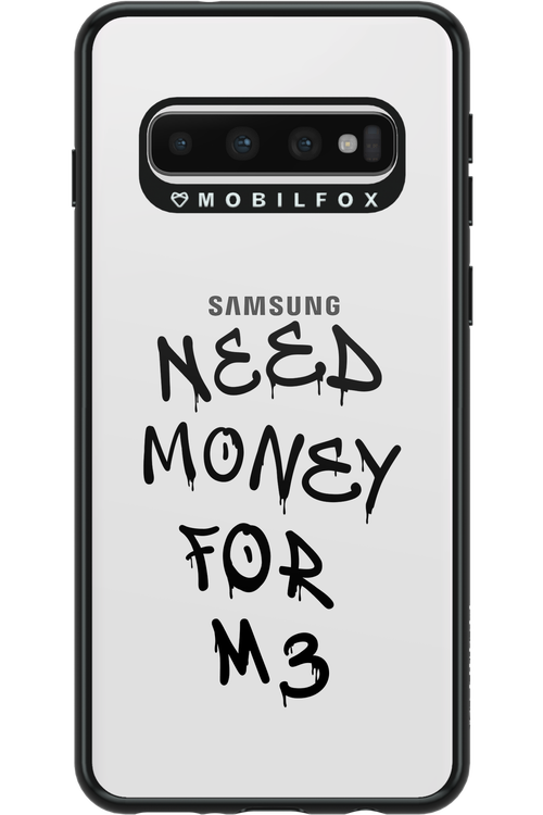 Need M3 Transparent Black - Samsung Galaxy S10