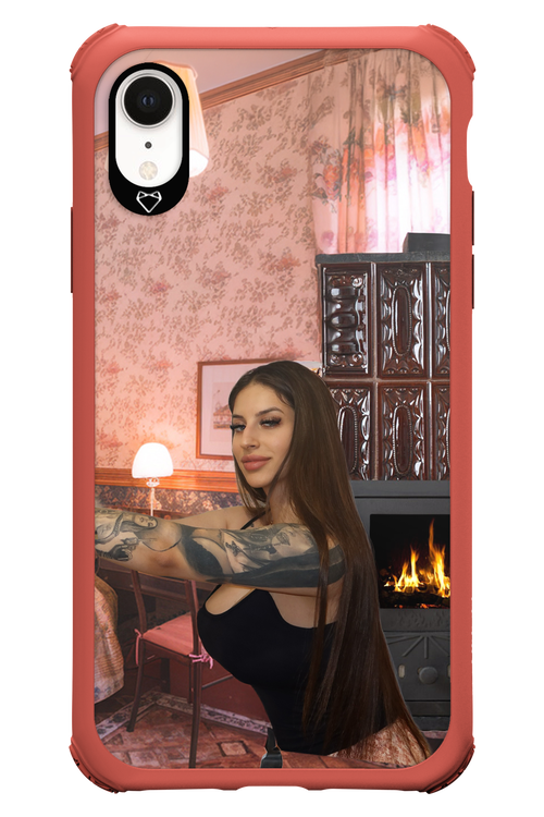 Tattooed Flame - Apple iPhone XR