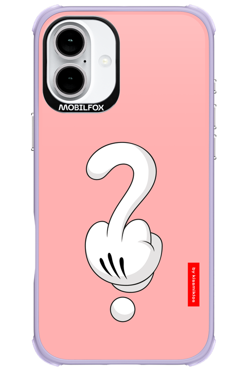 Fuck Hand (Pink) 2.0 - Apple iPhone 16 Plus