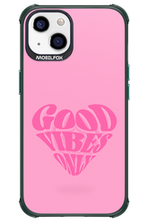 Good Vibes Heart - Apple iPhone 13