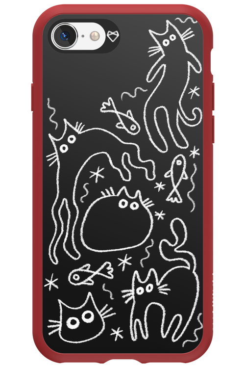 CHALK_CATS 2.0 - Apple iPhone SE 2022