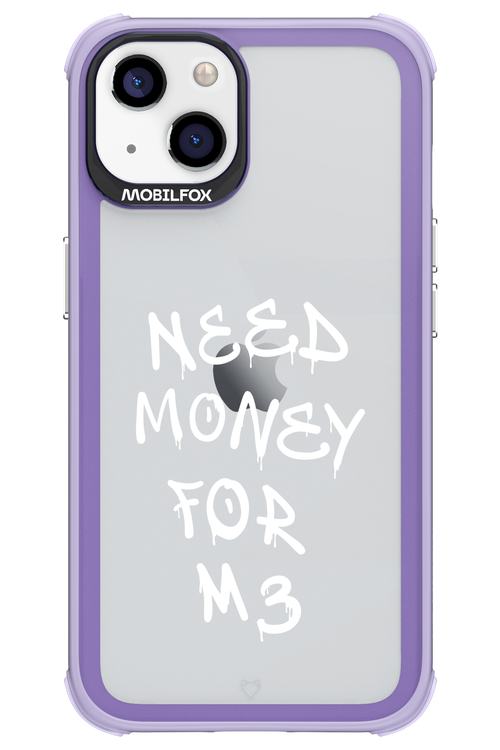Need M3 Transparent White - Apple iPhone 13