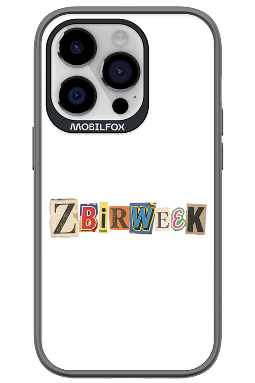 Zbirweek (white) 2.0 - Apple iPhone 14 Pro