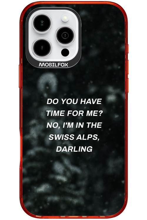 Swiss Alps - Apple iPhone 16 Pro Max