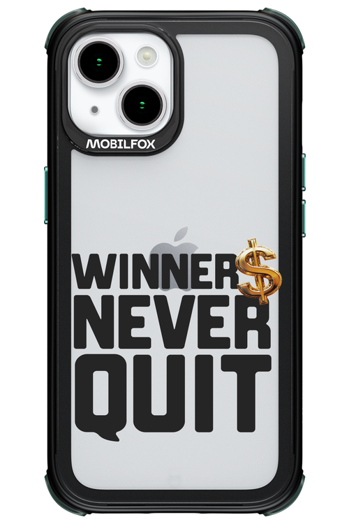 Winners Never Quit 2.0 - Apple iPhone 15