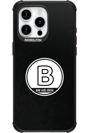 Amig bírom Black - Apple iPhone 15 Pro Max