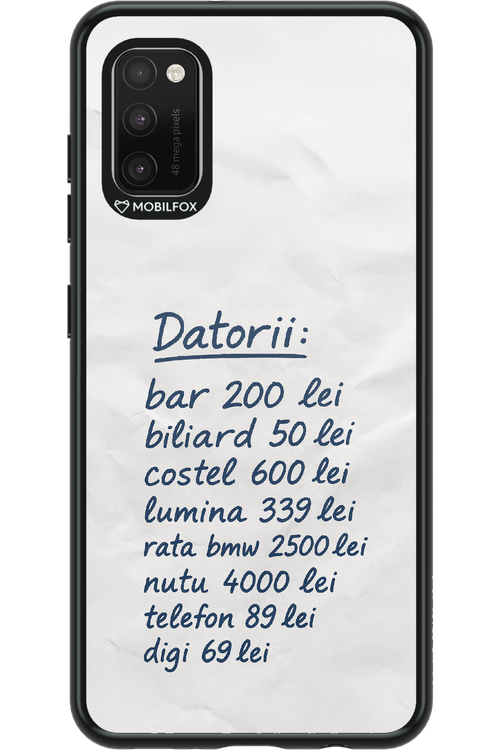 The List 2.0 - Samsung Galaxy A41